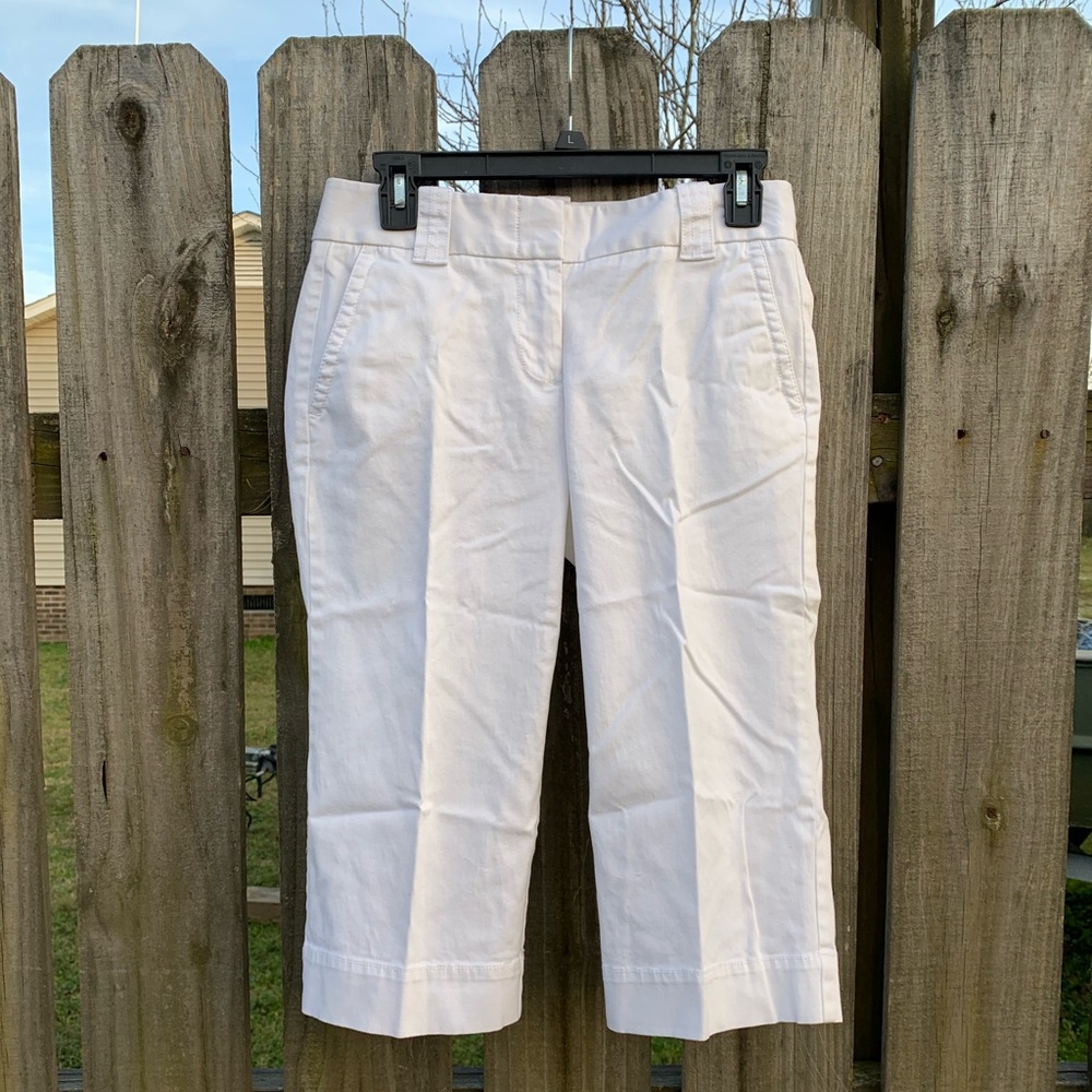 J. Crew Stretch Favorite Fit Capris. Size 0 - Picture 1 of 5
